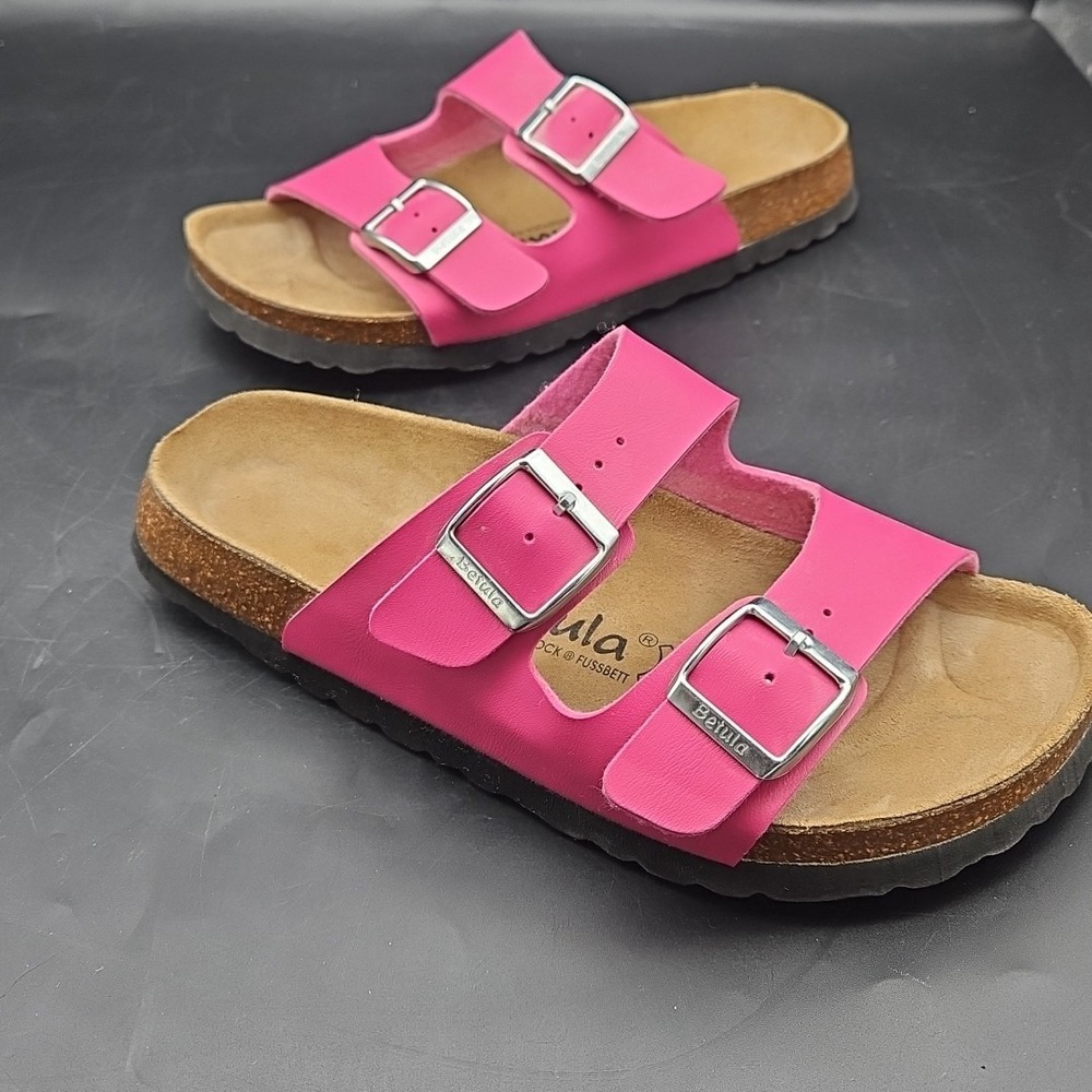 Birkenstock Pink Betula Sandals, Size 7, Narrow, EUC. SAME DAY SHIPPING! - Picture 5 of 9